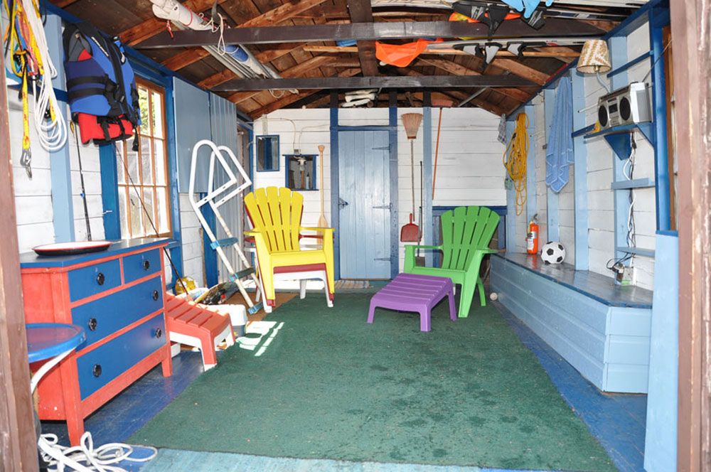 Canning Lake Cedar Point - Inside Boat House
