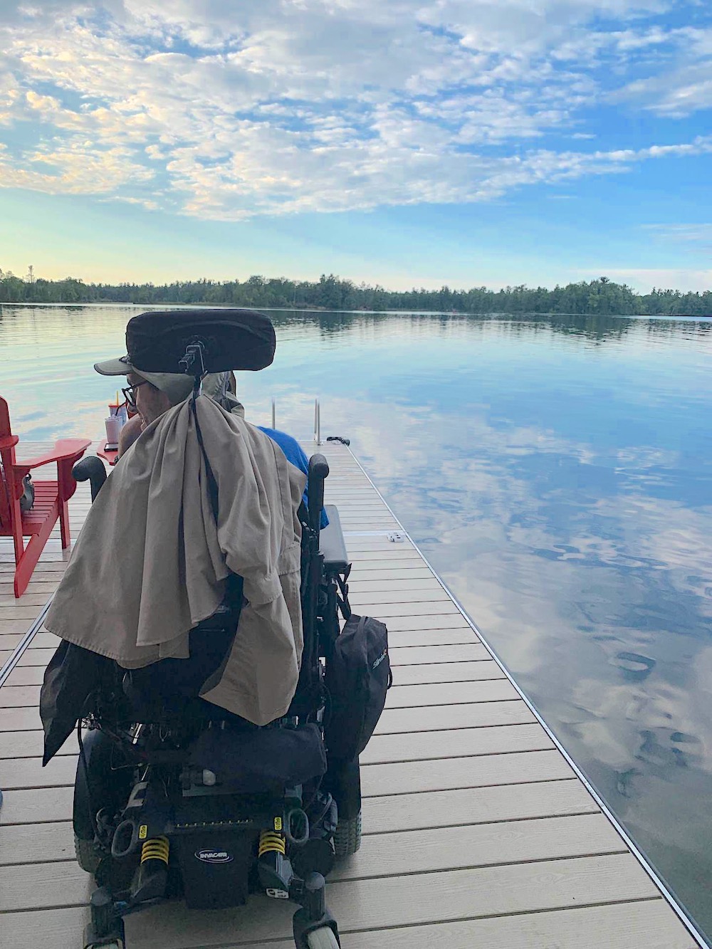 Lower Buckhorn Lake Sunset Point - Wheelchair accessible dock