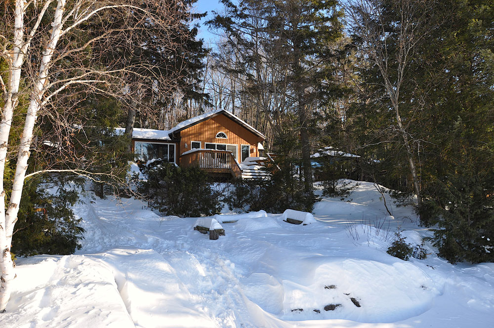 Haliburton Cottage - Kennisis Lake Sunset Vista - Winter is magical here!