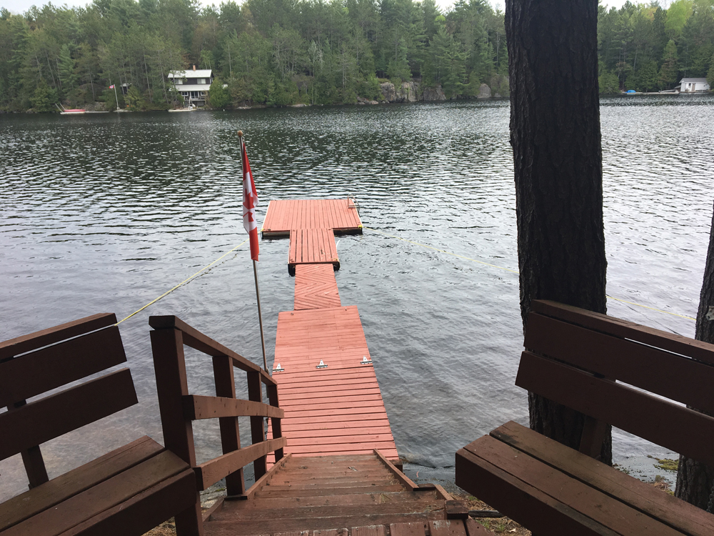 5 Stairs to dock